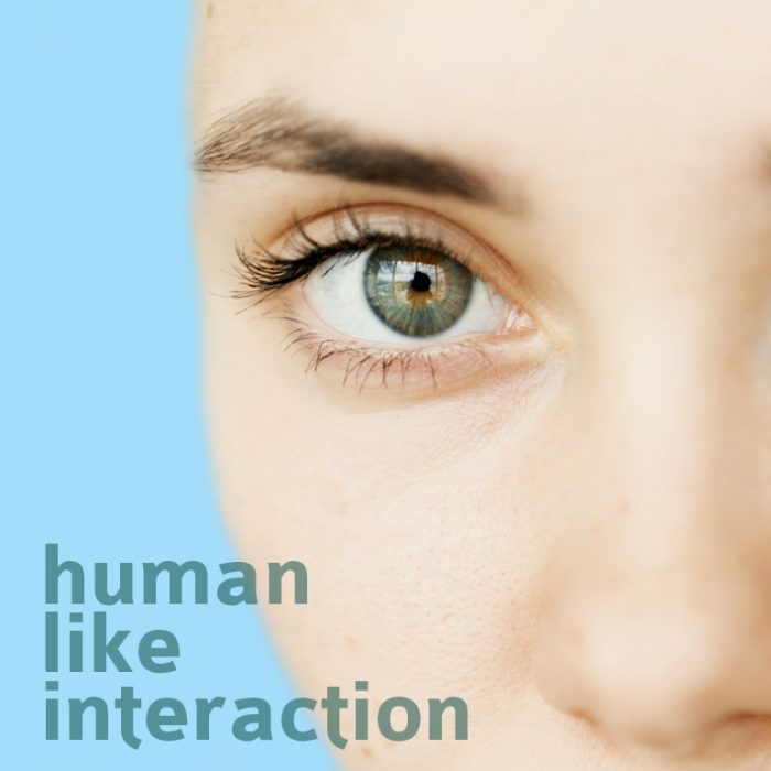 Human-like interaction
