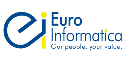 Logo Euro Informatica, azienda italiana che offre servizi IT, infrastrutture digitali e soluzioni software per la trasformazione tecnologica delle imprese.