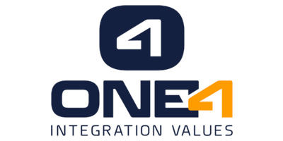 Logo One4, azienda italiana di consulenza e innovazione tecnologica che supporta la digital transformation delle imprese con soluzioni integrate e personalizzate.